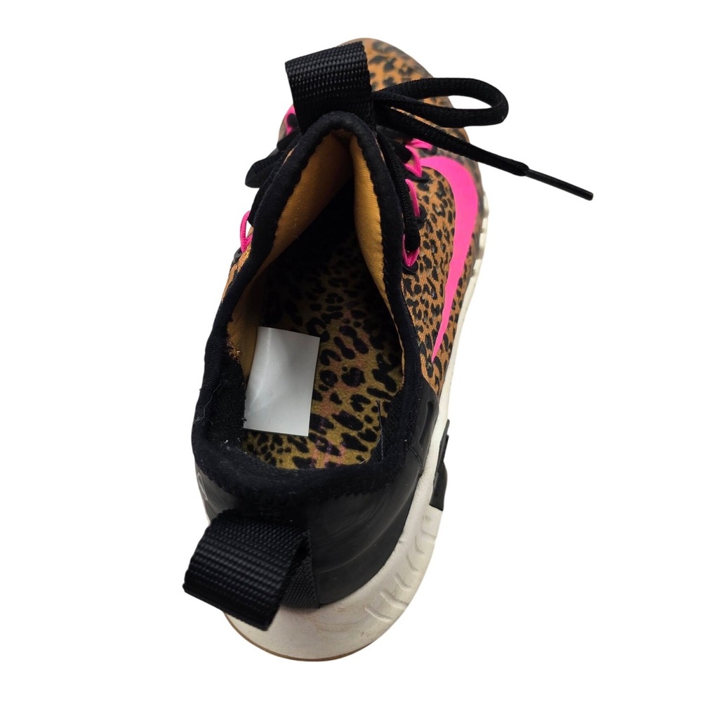 Nike Free Metcon 3 Leopard Print Training Shoes Pink Black Womens 6 - Picture 5 of 8